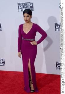 Actress Chrissie Fit arrives for the 43rd annual American Music Awards held at Microsoft Theater in Los Angeles on November 22, 2015.  LAP20151122297 JIMxRUYMEN