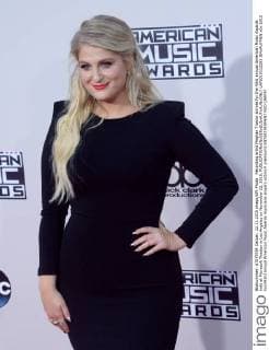 Recording artist Meghan Trainor arrives for the 43rd annual American Music Awards held at Microsoft Theater in Los Angeles on November 22, 2015.  LAP2015112283 JIMxRUYMEN