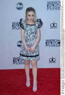 Actress Sabrina Carpenter arrives for the 43rd annual American Music Awards held at Microsoft Theater in Los Angeles on November 22, 2015.  LAP20151122489 JIMxRUYMEN