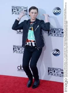Internet personality Trevor Moran arrives for the 43rd annual American Music Awards held at Microsoft Theater in Los Angeles on November 22, 2015.  LAP20151122535 JIMxRUYMEN