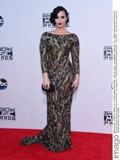 Nov. 22, 2015 - Los Angeles, California, U.S. - Demi Lovato arrives for the 2015 American Music Awards at the Microsoft theater. Los Angeles U.S. - ZUMAo05_