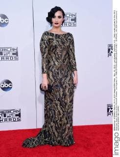 Nov. 22, 2015 - Los Angeles, California, U.S. - Demi Lovato arrives for the 2015 American Music Awards at the Microsoft theater. Los Angeles U.S. - ZUMAo05_