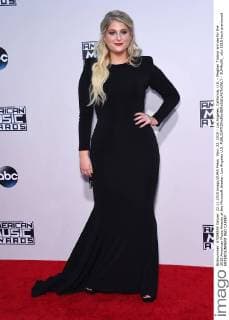 Nov. 22, 2015 - Los Angeles, California, U.S. - Meghan Trainor arrives for the 2015 American Music Awards at the Microsoft theater. Los Angeles U.S. - ZUMAo05_