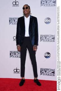 Nov. 22, 2015 - Los Angeles, California, U.S. - Wiz Khalifa arrives for the 2015 American Music Awards at the Microsoft theater. Los Angeles U.S. - ZUMAo05_