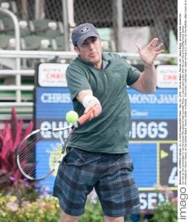 Nov. 21, 2015 - Delray Beach, Florida, US - Jason Biggs, an actor best known for his role as Jim Levenstein in the American Pie series of teen comedy films, in action during the 26th Annual Chris Evert Raymond James Pro-Celebrity Tennis Classic, at the Delray Beach Tennis Center in Florida. Chris Evert Charities has raised almost $ 22 million for FloridaÃ¢â‚¬â„¢s most at-risk children. Delray Beach US - ZUMAd84_