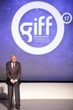 Aug. 2, 2014 - Mexico - E01081437.JPG.GUANAJUATO, Gto. Cinema Cine-FIGG.- Aspectos del homenaje al director Roger Corman, en el marco del 17 Festival Internacional de Cine de Guanajuato (FIGG, por sus siglas en inglÃ  - ZUMAu78
