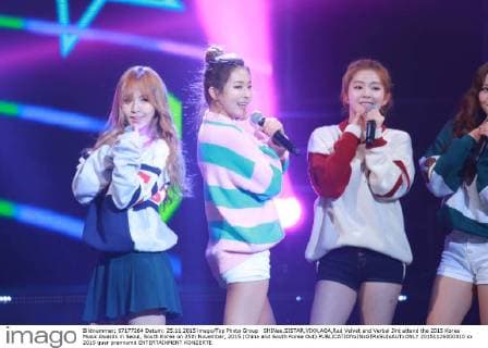 SHINee,SISTAR,VIXX,AOA,Red Velvet and Verbal Jint attend the 2015 Korea Music Awards in Seoul, South Korea on 25th November, 2015.(China and South Korea Out)  20151126000310