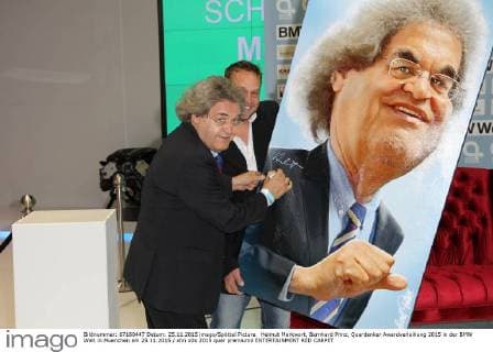Helmut Markwort, Bernhard Prinz, Querdenker Awardverleihung 2015 in der BMW Welt in Muenchen am 25.11.2015