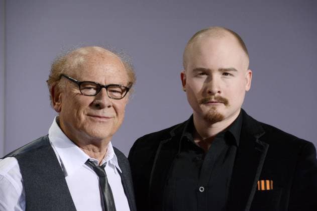 Art Garfunkel mit Sohn James Garfunkel bei der Verleihung des Deutschen Nachhaltigkeitspreises 2015 im Maritim Hotel. Düsseldorf, 27.11.2015 Foto:xO.xHausenx xFuturexImage