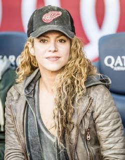 Nov. 28, 2015 - Barcelona, Catalonia, Spain - Colombian singer and songwriter SHAKIRA assists the league match between FC Barcelona and Real Sociedad at the Camp Nou stadium in Barcelona Barcelona Spain - ZUMAo105