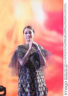 SHANGHAI, CHINA - NOVEMBER 30: (CHINA OUT) Singer A-Lin attends the Self Best of Beauty Award on November 30, 2015 in Shanghai, China.  CFP476574873