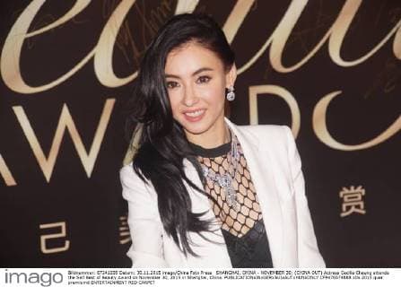 SHANGHAI, CHINA - NOVEMBER 30: (CHINA OUT) Actress Cecilia Cheung attends the Self Best of Beauty Award on November 30, 2015 in Shanghai, China.  CFP476574888