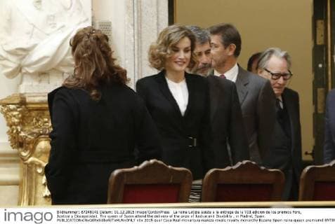 La reina Letizia asiste a la entrega de la VIII edicion de los premios Foro, Justicia y Discapacidad. The queen of Spain attend the delivery of the prize of Justice and Disability , in Madrid, Spain. 