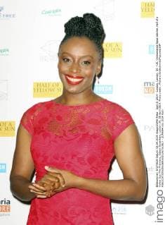 April 8, 2014 - London, London, UK - UK. Chimamanda Ngozi Adichie, Half of a Yellow Sun Film Premiere, Odeon Streatham, London UK, 08 April 2014. Photo credit : Richard Goldschmidt Piqtured LNP  - ZUMAl94
