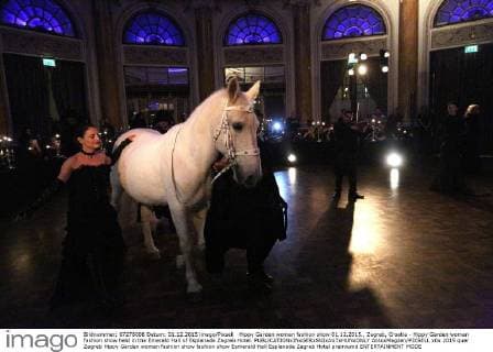 Hippy Garden woman fashion show 01.12.2015., Zagreb, Croatia - Hippy Garden woman fashion show held in the Emerald Hall of Esplanade Zagreb Hotel.  AntoxMagzan PIXSELL