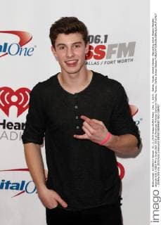 Dec. 1, 2015 - Dallas, Texas, United States - Recording artist Shawn Mendes attends 106.1 KISS FM s Jingle Ball 2015 at American Airlines Center in Dallas, Texas. Dallas United States - ZUMAw109