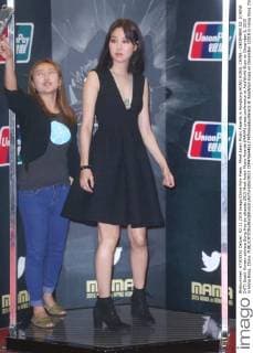 Mnet Asian Music Awards in Hongkong HONG KONG, CHINA - DECEMBER 02: (CHINA OUT) South Korean actress Gong Hyo-jin attends 2015 Mnet Asian Music Awards (MAMA) press conference at AsiaWorld-Expo on December 2, 2015 in Hong Kong, China.  CFP476644613
