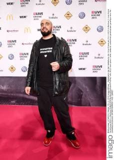 Abdelkarim bei der Verleihung der 1Live Krone am 03.12.2015 in Bochum 1 Live Krone Verleihung 2015 in Bochum 