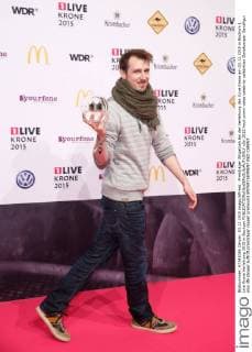 Preisträger Alligatoah bei der Verleihung der 1Live Krone am 03.12.2015 in Bochum 1 Live Krone Verleihung 2015 in Bochum 