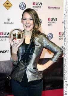 Carolin Kebekus bei der Verleihung der 1LIVE Krone 2015 in der Jahrhunderthalle. Bochum, 03.12.2015 Foto:xS.xGabschx xFuturexImage