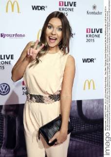 Dagi Bee Dagmar Nicole Ochmanczyk bei der Verleihung der 1LIVE Krone 2015 in der Jahrhunderthalle. Bochum, 03.12.2015 Foto:xS.xGabschx xFuturexImage