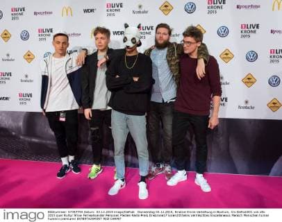 Donnerstag 03.12.2015, Einslive Krone Verleihung in Bochum, Cro DeFodi001