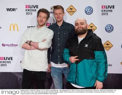 Donnerstag 03.12.2015, Einslive Krone Verleihung in Bochum, ApeCrime DeFodi001