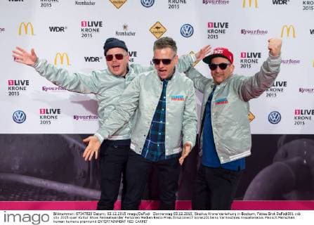 Donnerstag 03.12.2015, Einslive Krone Verleihung in Bochum, Fettes Brot DeFodi001