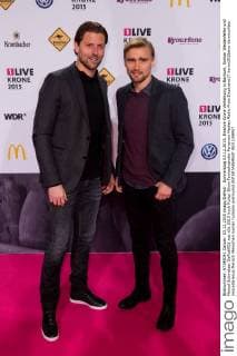 Donnerstag 03.12.2015, Einslive Krone Verleihung in Bochum, Roman Weidenfeller und Marcel Schmelzer DeFodi001