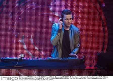 Donnerstag 03.12.2015, Einslive Krone Verleihung in Bochum, Felix Jaehn DeFodi001