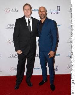 06 December - Los Angeles, Ca - Randy Spendlove, Common. Arrivals for the Education Through Music-Los Angeles s 10th Anniversary Benefit Gala held at The Skirball Cultural Center.  BirdiexThompson AdMedia