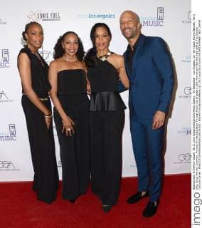 06 December - Los Angeles, Ca - En Vogue, Rhona Bennett, Terry Ellis, Cindy Herron, Common. Arrivals for the Education Through Music-Los Angeles s 10th Anniversary Benefit Gala held at The Skirball Cultural Center.  BirdiexThompson AdMedia