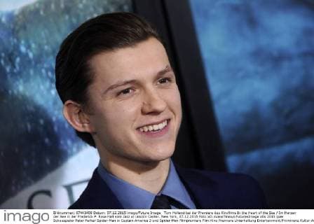 Tom Holland bei der Premiere des Kinofilms In the Heart of the Sea Im Herzen der See in der Frederick P. Rose Hall vom Jazz at Lincoln Center. New York, 07.12.2015 Foto:xD.xVanxTinex xFuturexImage