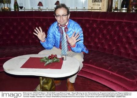 Wigald Boning bei der Präsentation der Programmhighlights und Eigenproduktionen 2016 der TV-Sender HISTORY und A&E im Restaurants Gandl. München, 08.12.2015 Foto:xP.xSchönbergerx xFuturexImage
