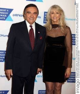 Dec. 8, 2015 - New York, New York, U.S. - Actor TONY LO BIANCO and his wife ALYSE LO BIANCO attend the 2015 Ripple of Hope Award held at the New York Hilton Hotel. New York U.S. - ZUMAk03_