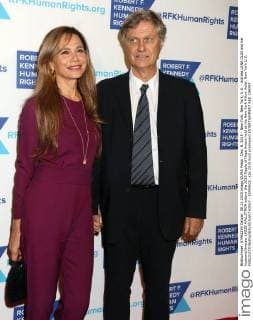 Dec. 8, 2015 - New York, New York, U.S. - Actress LENA OLIN and her husband director LASSE HALLSTROM attend the 2015 Ripple of Hope Award held at the New York Hilton Hotel. New York U.S. - ZUMAk03_