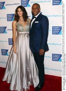 Dec. 8, 2015 - New York, New York, U.S. - HOPE DWORACZYK SMITH and ROBERT SMITH attend the 2015 Ripple of Hope Award held at the New York Hilton Hotel. New York U.S. - ZUMAk03_