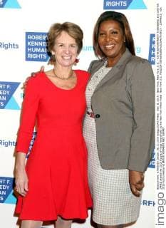 Dec. 8, 2015 - New York, New York, U.S. - KATHLEEN KENNEDY TOWNSEND and LETITIA JAMES attend the 2015 Ripple of Hope Award held at the New York Hilton Hotel. New York U.S. - ZUMAk03_