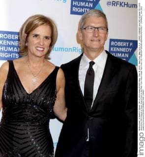 Dec. 8, 2015 - New York, New York, U.S. - KERRY KENNEDY and CEO of Apple TIM COOK attend the 2015 Ripple of Hope Award held at the New York Hilton Hotel. New York U.S. - ZUMAk03_
