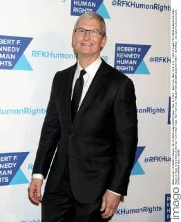 Dec. 8, 2015 - New York, New York, U.S. - CEO of Apple TIM COOK attends the 2015 Ripple of Hope Award held at the New York Hilton Hotel. New York U.S. - ZUMAk03_