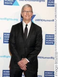 Dec. 8, 2015 - New York, New York, U.S. - CEO of Apple TIM COOK attends the 2015 Ripple of Hope Award held at the New York Hilton Hotel. New York U.S. - ZUMAk03_
