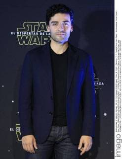 Dec. 8, 2015 - Mexico - D.F. CinemaCine-Star Wars.- Schauspieler Oscar Isaac - Star Wars  - ZUMAu78