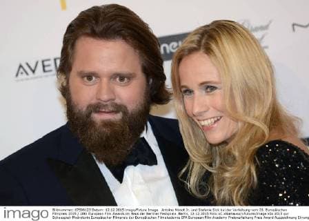 Antoine Monot Jr. und Stefanie Sick bei der Verleihung vom 28. Europäischen Filmpreis 2015 28th European Film Awards im Haus der Berliner Festspiele. Berlin, 12.12.2015 Foto:xC.xNiehausx xFuturexImage