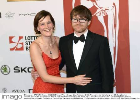 John Maclean mit Kitty Travers bei der Verleihung vom 28. Europäischen Filmpreis 2015 28th European Film Awards im Haus der Berliner Festspiele. Berlin, 12.12.2015 Foto:xC.xNiehausx xFuturexImage