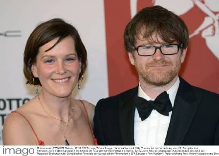 John Maclean mit Kitty Travers bei der Verleihung vom 28. Europäischen Filmpreis 2015 28th European Film Awards im Haus der Berliner Festspiele. Berlin, 12.12.2015 Foto:xC.xNiehausx xFuturexImage