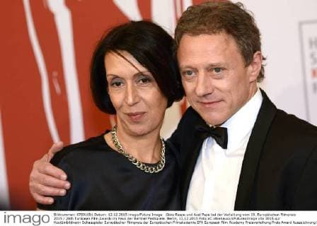 Gioia Raspe und Axel Pape bei der Verleihung vom 28. Europäischen Filmpreis 2015 28th European Film Awards im Haus der Berliner Festspiele. Berlin, 12.12.2015 Foto:xC.xNiehausx xFuturexImage