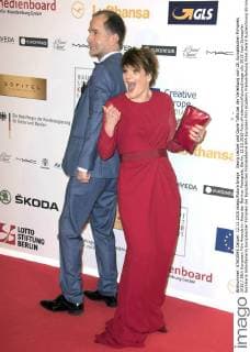Georg Uecker und Gayle Tufts bei der Verleihung vom 28. Europäischen Filmpreis 2015 28th European Film Awards im Haus der Berliner Festspiele. Berlin, 12.12.2015 Foto:xFredericx xFuturexImage