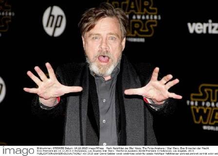 Mark Hamill bei der Star Wars: The Force Awakens Star Wars: Das Erwachen der Macht Kino Premiere am 14.12.2015 in Hollywood, Los Angeles Star Wars: The Force Awakens World Premiere in Hollywood, Los Angeles, 2015 