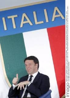 Rom - Renzi bei Sportpreis-Verleihung Collare d Oro Matteo Renzi - Rom, 15.12.2015 - Ehrung im italienischen Sport: Collari d Oro - SamanthaxZucchi