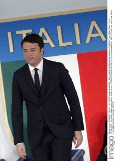 Rom - Renzi bei Sportpreis-Verleihung Collare d Oro Matteo Renzi - Rom, 15.12.2015 - Ehrung im italienischen Sport: Collari d Oro - SamanthaxZucchi